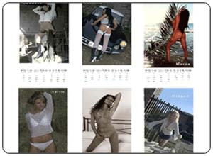Calendario Maxim 2004