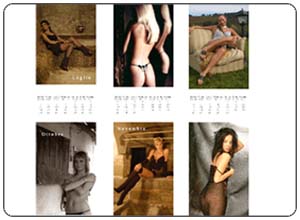Calendario Maxim 2004