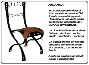 Sedia Arianna 